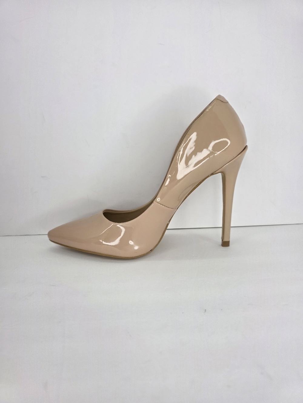 Steve Madden Women’s Klory Stiletto Camel Patent Leather Style Pumps Size 9.5M - Picture 12 of 16